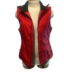 Spyder Women's Vibrant Red Quilted Vest Size 4